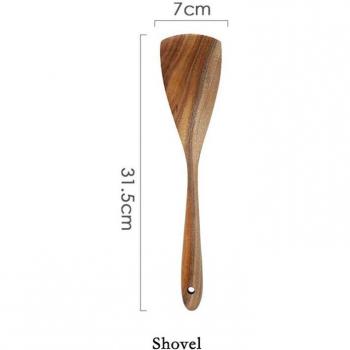 Teak Wood Spoon and Ladle Set