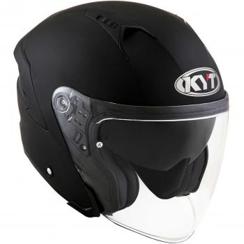 KYT NF-J Plain Casque jet Noir taille : XS