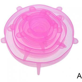 6-Piece Silicone Bowl Covers