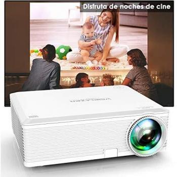 Proyector WISELAZER Portátil Mini Full HD LED 1080p