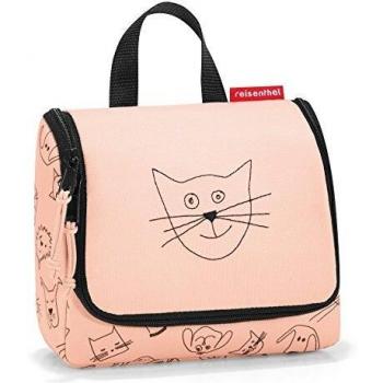 Reisenthel® toiletbag S kids cats and dogs rose