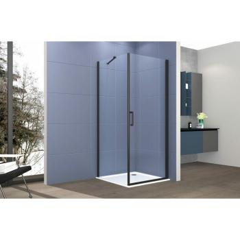 Box Doccia con Porta 1 Battente, Dimensioni 70x80 CM, Cristallo 6mm