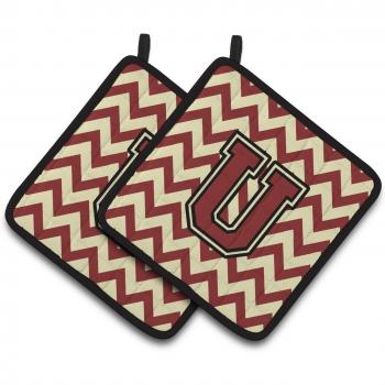 Caroline's Treasures Hold Letter U Pot Holders