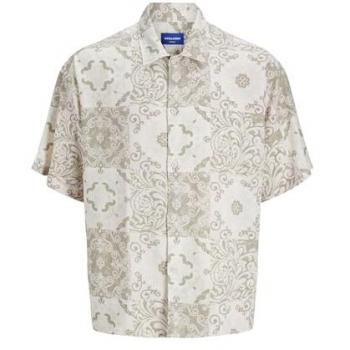Camicia Hydra 12277225 Beige – Jack & Jones, fit comodo e casual