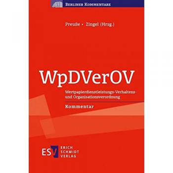 WpDVerOV: Wertpapierdienstleistungs-Verhaltens