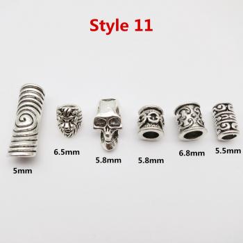 Bronze Viking Hair Braid Rings