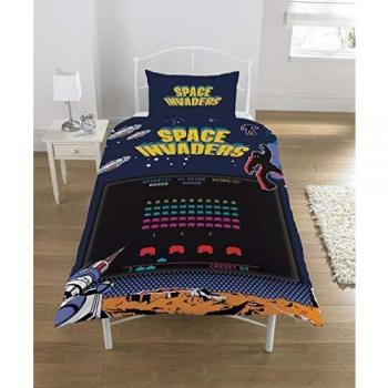 Retro Arcade Games Single Duvet Set