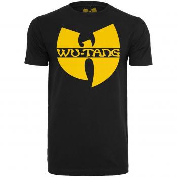 Camiseta Wu Tang Manga Corta Negra