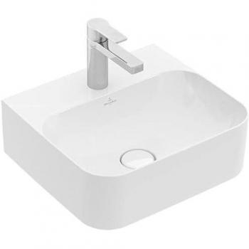 Lave‑mains Finion Blanc C+ avec trou de robinetterie 2000 mm