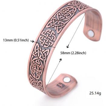 Pulsera Magnética de Amuleto Vikingo para la Salud