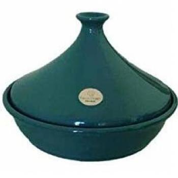 Tajine Emile Henry bleu lagon 32 cm