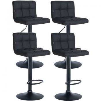 Lot de 4 tabourets de bar