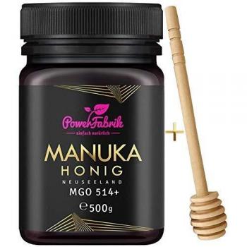 Neuseeländischer Manuka Honig – 500 g, MGO 514+, Roh und Pur