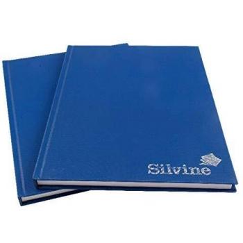 Silvine Feint Ruled Casebound Notebook A4 192 Pages (Pack of 6) CBA4