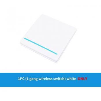 Interrupteur sans fil Tuya ZigBee, 1/2/3 gangs, 6 boutons poussoirs
