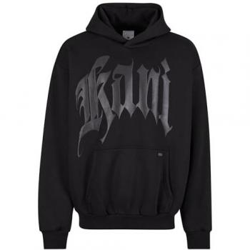 Felpa Karl Kani con Cappuccio Puffy Nera L