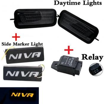 Feux arrière LED avec fonction DRL pour Lada Niva 1995