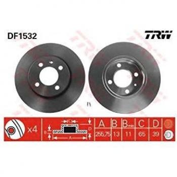 TRW Automotive AfterMarket DF1532 Disco Freno