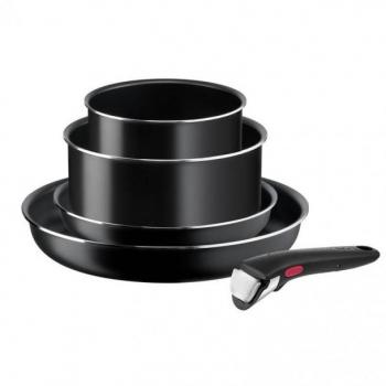 Kit Tefal Ingenio Easy Cook – Padella + Pentola Color Nero