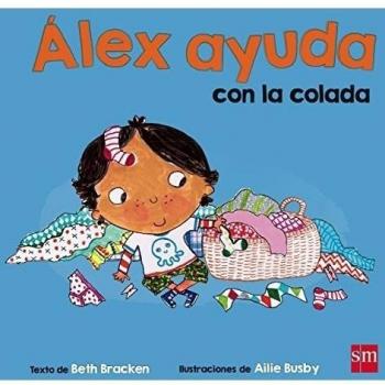 Álex ayuda con la colada