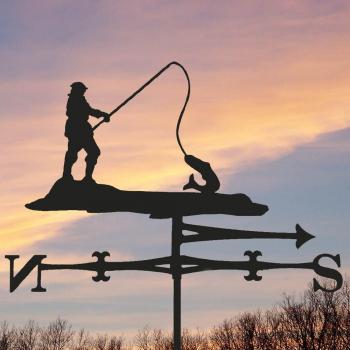 Fisherman's Weathervane by Profiles