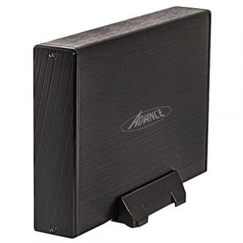Advance Velocity Disk S8 Boîtier Externe pour Disque Dur 3.5 SATA, USB 3.0, Noir