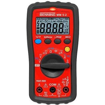 BENNING MM 5-2 Digital Handheld Multimeter