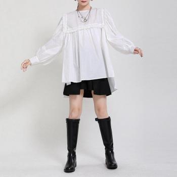 Camisa Casual XITAO con Detalles de Tassel