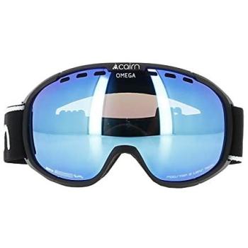 Cairn Blaze M Pure SPX3 – Masque noir à lentilles miroir bleues