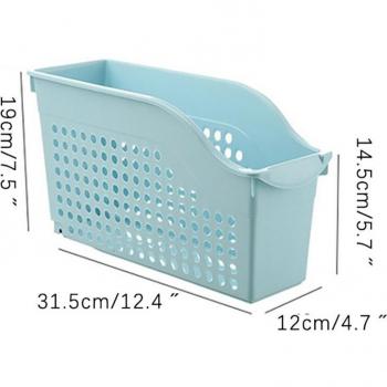 Rolling Organizer Basket for Kitchen Seasonings and Miscellaneous Items