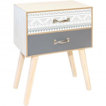 Mesita de Noche Chic Pattern