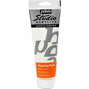 PEBEO 250 ml Studio Acrylics Modeling Paste, White