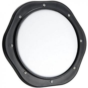 XDrum RT-008 Practice Pad 8 mit weißem Fell und Transporttasche