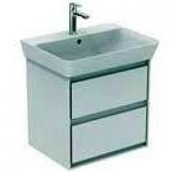 Connect Air Cube Lavabo Ideal Standard Armadietto 530mm Bianco Opaco