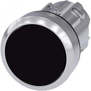 Push button actuator black IP68 3SU1050-0AA10-0AA0