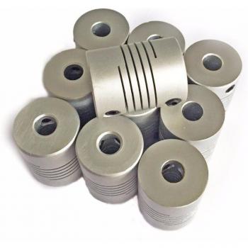 Flexible Shaft Coupler 6mm Bore Aluminum Alloy for 3D Printers