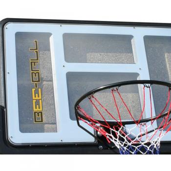 Bee-Ball Shatter-Proof Basketball Backboard and Flex Ring