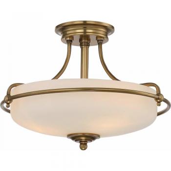 Griffin 3 Light Semi-Flush Ceiling Light