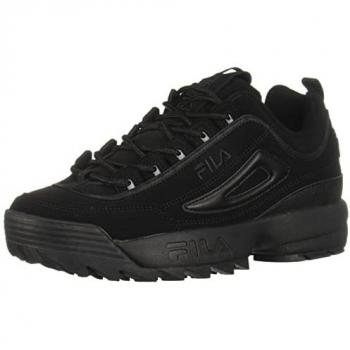 Fila Disruptor II Premium Black/White/Fila Red Sneakers