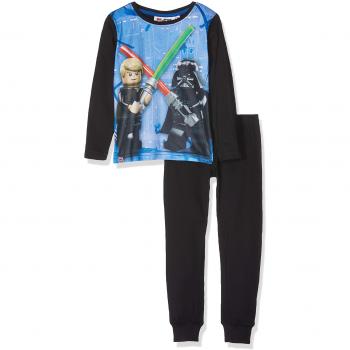 Lego Wear Pyjama Garçon Star Wars CM-73151, Multicolore (Noir 995), 152 cm