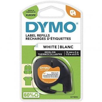Dymo LetraTag White Fabric Label Tape