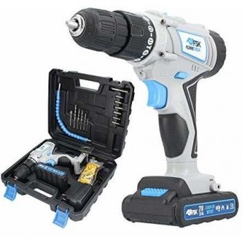 Ferrestock 800/2000 mAh LED Light Combo Drill/Screwdriver