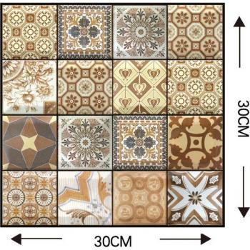 WallHexa 3D – PVC, 30x30cm, resistente al agua