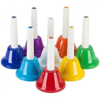 8-Note Metal Percussion Bell Set