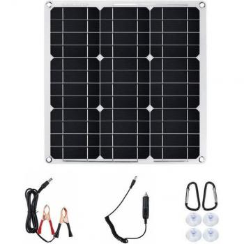 Folding 200W Solar Panel with Dual USB Ports and LCD Controller