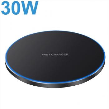 Chargeur sans fil rapide 30W pour smartphones