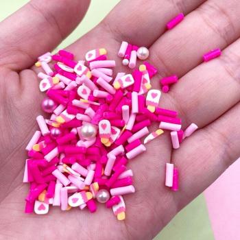 DIY Polymer Clay Sprinkles for Holiday Decorations