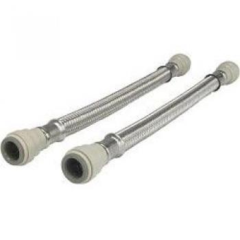John Guest Braided Flexible Hose 15/22mm Camper Caravan. Hot and Cold Suitable