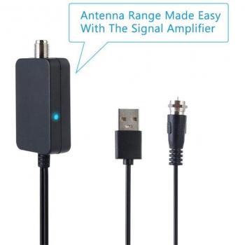 UltraBoost Antena HDTV DVBT2 de Baja Interferencia