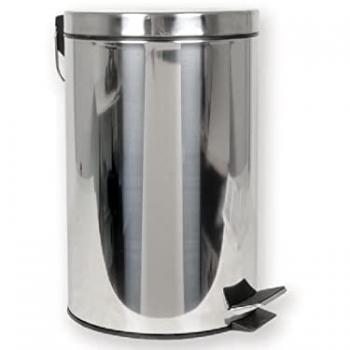 Cestino Rifiuti Inox Pedale 12 Litri